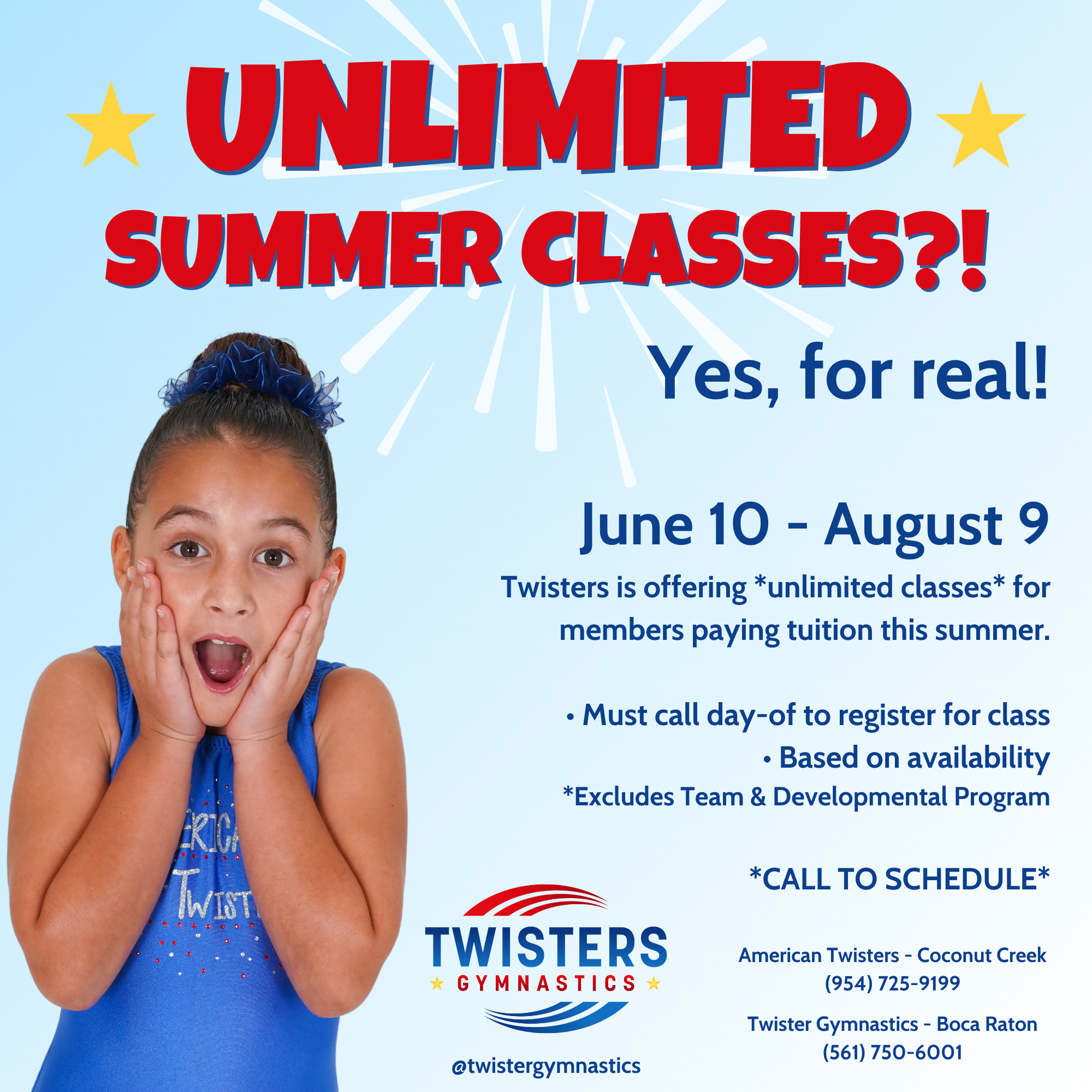 unlimited summer classes